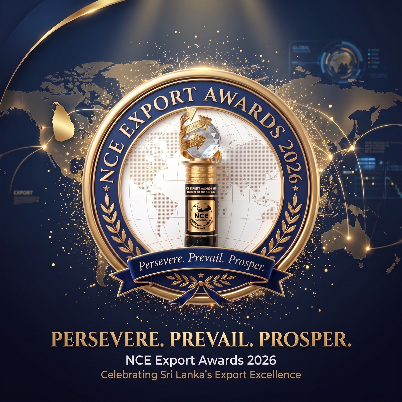 34th NCE Export Awards 2026 banner