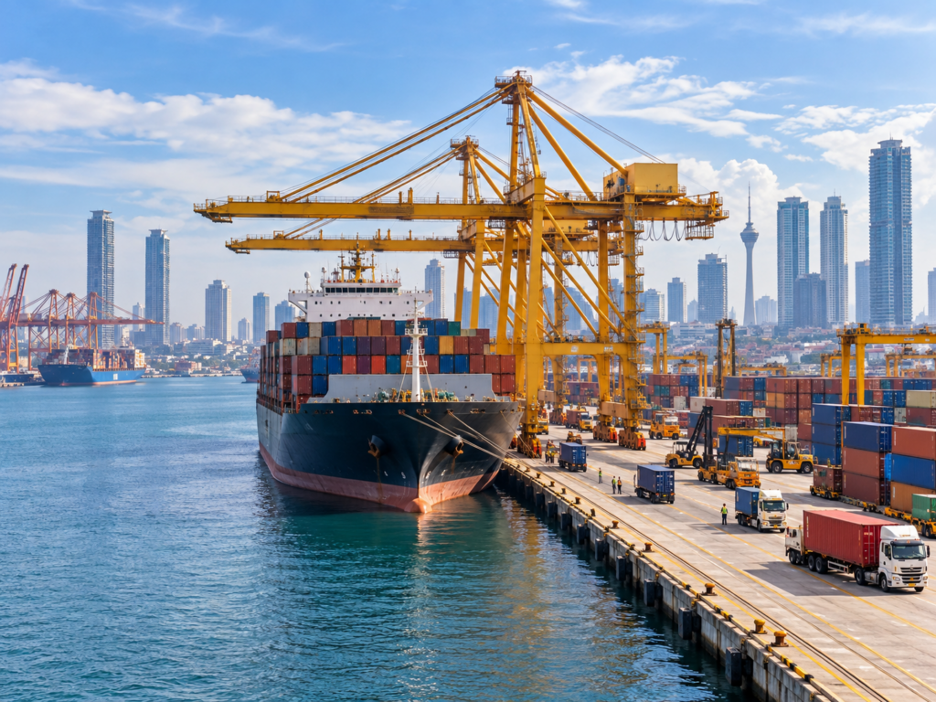 Global Trade at the Container Port