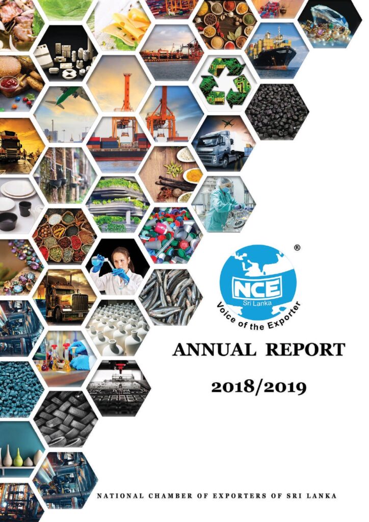 Cover of NCE Annual Report 2018/2019