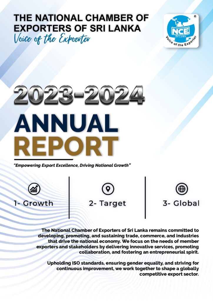Cover of NCE Annual Report 2023/2024