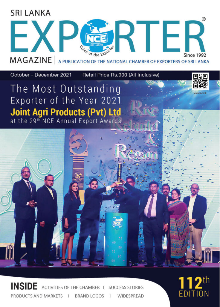 Cover of Sri Lankan Exporter 112th Edition