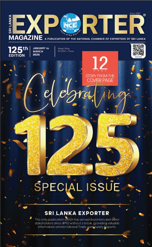Cover of Sri Lankan Exporter 125th Edition